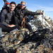 Zwei Hikrs auf dem Horn (3003 m)