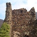 Die Überreste des Bergfrieds der Ruine «La Rocca»