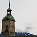 Höttinger Kirchturm vor <a href="http://www.hikr.org/tour/post58415.html">Patscherkofel</a>
