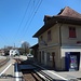 Der Bahnhof von Flumenthal