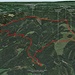 Übersicht über die heutige Tour