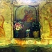 affresco sul muro di una baita