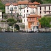 dal battello.....il suggestivo pontile di Pognana.....