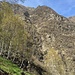 Il versante visitato,. La posizione dell'Alpe Bèula, non visibile nella foto, è puramente indicativa.
