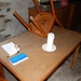 Tavolo e seddie per 5 persone
