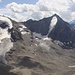 Blickfang beim Aufstieg - Vertainspitze (3544m) und Hoher Angelus (3521m)
