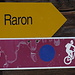 Biker-Weg  nach Raron