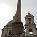 obelisco della fontana dei 4 fiumi e chiesa di S.Agnese in Agone