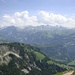Aussicht Richtung Muotathal vom Bergweg auf den Gr. Mythen