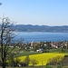 das Dorf Concise am Lac de Neuchâtel