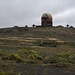 höchster Berg von Lanzarote: Penas del Cache, 672m; nicht bezwingbar, da eingezäunt mit Stacheldraht