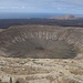 höchster Punkt der Caldera Blanca erreicht - immenser Tief- und Weitblick in & über den Krater