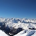 fantastischer Gipfelblick zu den Stubaier Alpen