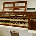 Noch etwas seltenes: Die Orgel hat ein Crescendo-Pedal.