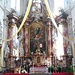 Im Inneren der Wallfahrtskirche, sie gilt als einer der Höhepunkte der Bauphase des Rokoko