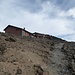 die Hütte auf 3260m kommt in Sicht (Refugio de Altavista)