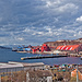 Die Verladeanlagen im Hafen von Narvik