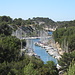 Port Miou mit der östlichsten der Calanques zwischen Cassis und Marseille. 500 Boote drängen sich hier dicht an dicht.