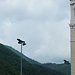 Antenne del Pizzo Cornacchia viste dalla partenza a Villa Carcina