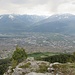 auf dem Aussichtsbalkon wenige Meter unterhalb des Sex du Pertuis ergibt sich ein herrlicher Blick ins Rhônetal