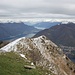 Panorama dalla vetta del Monte Colmegnone o Poncione di Laglio