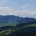 Sicht in die Innerschweizer Berge