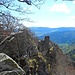 Rückblick auf den mittleren Teil des Grats.