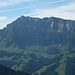 Aussicht vom Wachthubel (1414,8m) auf die Hohgant-Furggengütsch (2196,9m).