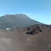 Kraterrand des Monte Escriva, in der Mitte die Hauptkrater