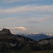 Blick von der Alp Sigel:
Hoher Kasten und die Berge des Vorarlberg