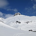Im kurzen Wiederaufstieg zum Oberalppass, hinten der Schneehüenderstock.