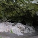 Strukturen im oberen Höhlenteil