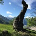 Il monumento dell'Alpe Castello