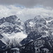 Zentral die Östliche Karwendelspitze und die Vogelkarspitze.