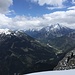 Links Schönalmjoch, rechts Falkengruppe.