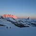 Unsere "Spur-Kollegen" Im Aufstieg zur Dufourspitze