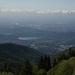 Il lago di Montorfano visto dal monte Tre Termini