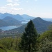 ...tre laghi.... Mergozzo, Maggiore, sul fondo a destra uno di Varese 