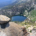 The (upper) Angora Lake from the name giving peak