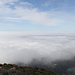 The view from the top, today with the sea of fog
