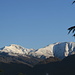 Meine beiden Gipfelziele vom Bahnhof Lugano aus gesehen