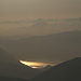 Die letzten Sonnenstrahlen auf dem Lago Maggiore