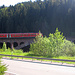 Gutachbrücke von Lenzkirch-Kappel. Hier zweigte bis 1977 die Nebenbahn nach Lenzkirch und Bonndorf ab