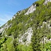 In dieser Wand ist das Bärenloch.