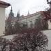 Erster Blick auf die Prager Burg