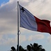 Beim Flughafen vom Malta empfängt uns die Landesflagge.