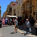 Valletta: Touristen in der Merchants Street.