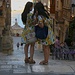Japanische Touristinnen in Valletta - ich schätze es sind Zwillinge :-)