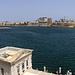 Blick von Valletta über die Bucht Marsamaxett hinüber nach Sliema.