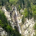 La grande cascata che chiude la Val Marcrì ( tra la Val d'Ambra e la Val di Nèdro)